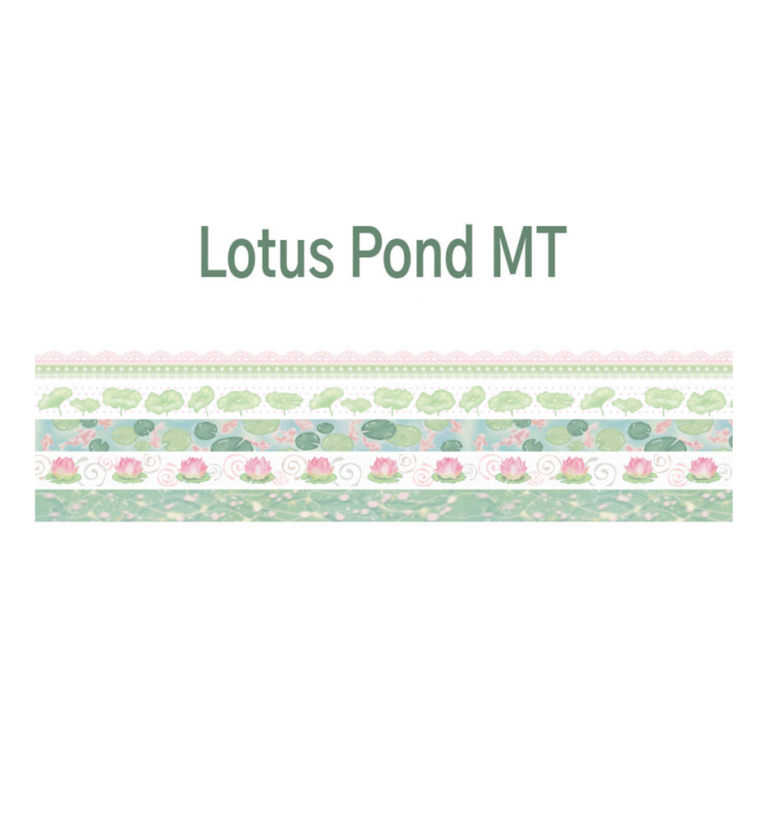 Lotus Pond Washi Tape