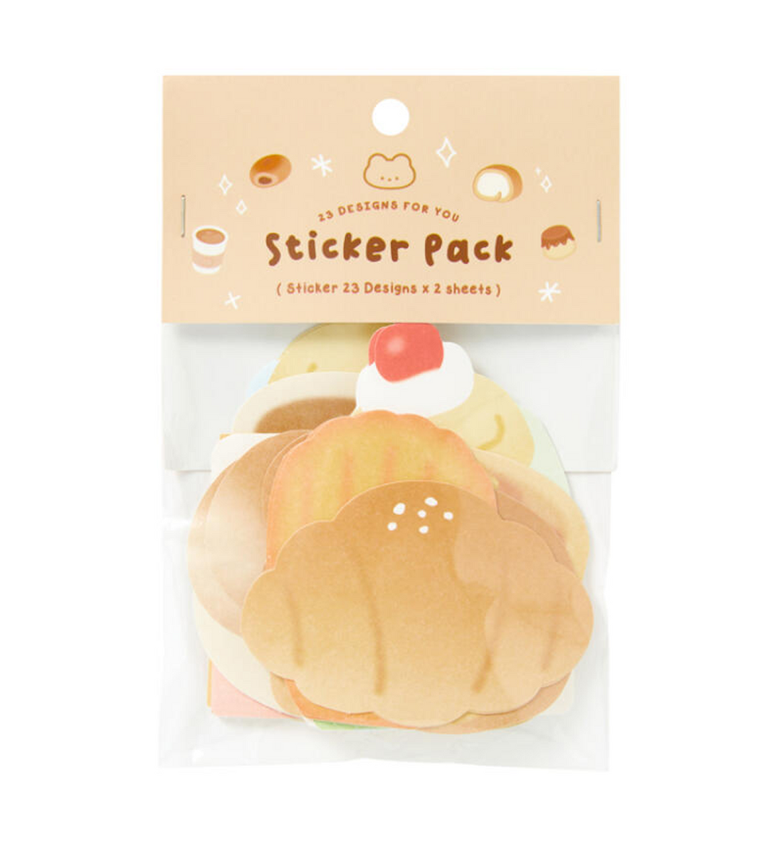 Dessert Memo Sticker Pack [46 Memo Stickers]