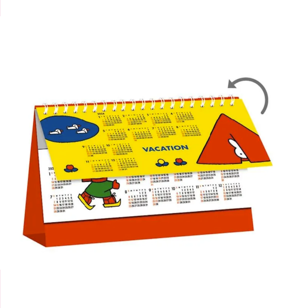 2024 Miffy Desk Calendar Horizontal 2024-miffy-desk-calendar-horizontal