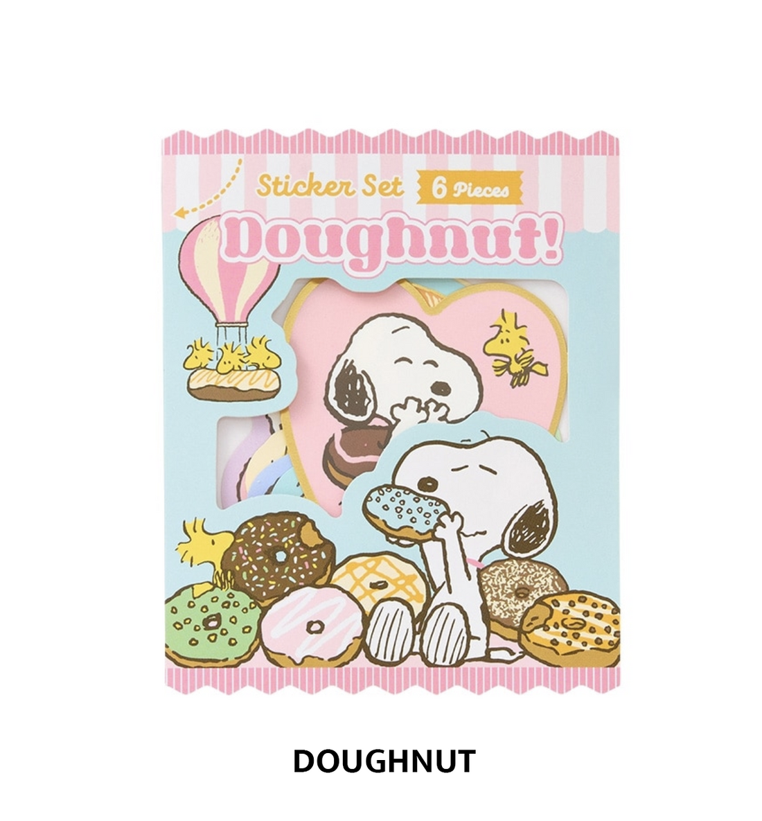 [JAPAN] Peanuts Snoopy Sticker Set [Sweet & Delicious]