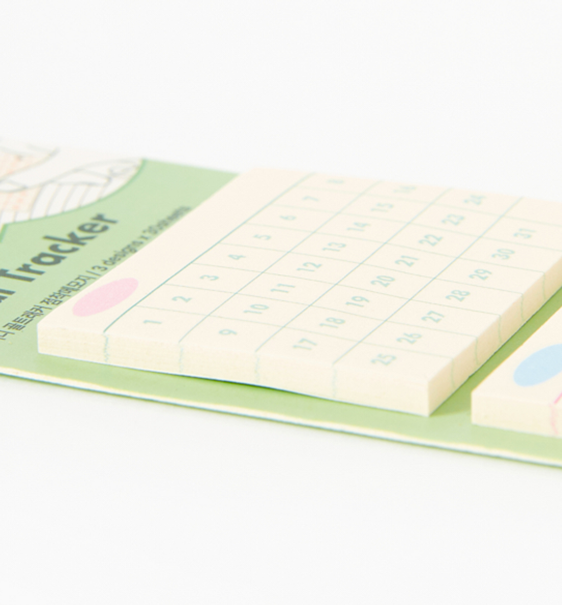 Green Goal Tracker Memopad