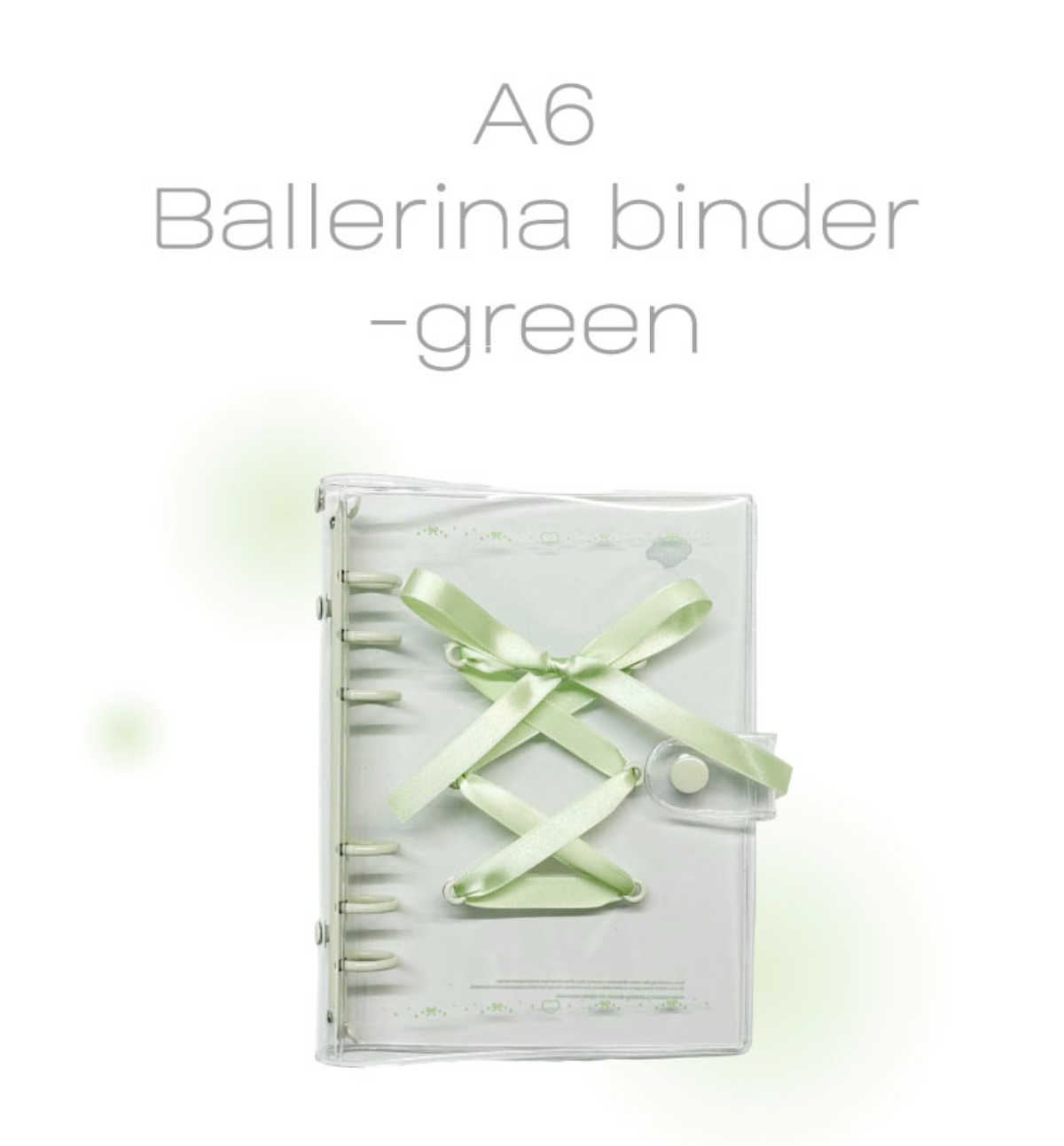 A6 Ballerina Binder [Green]