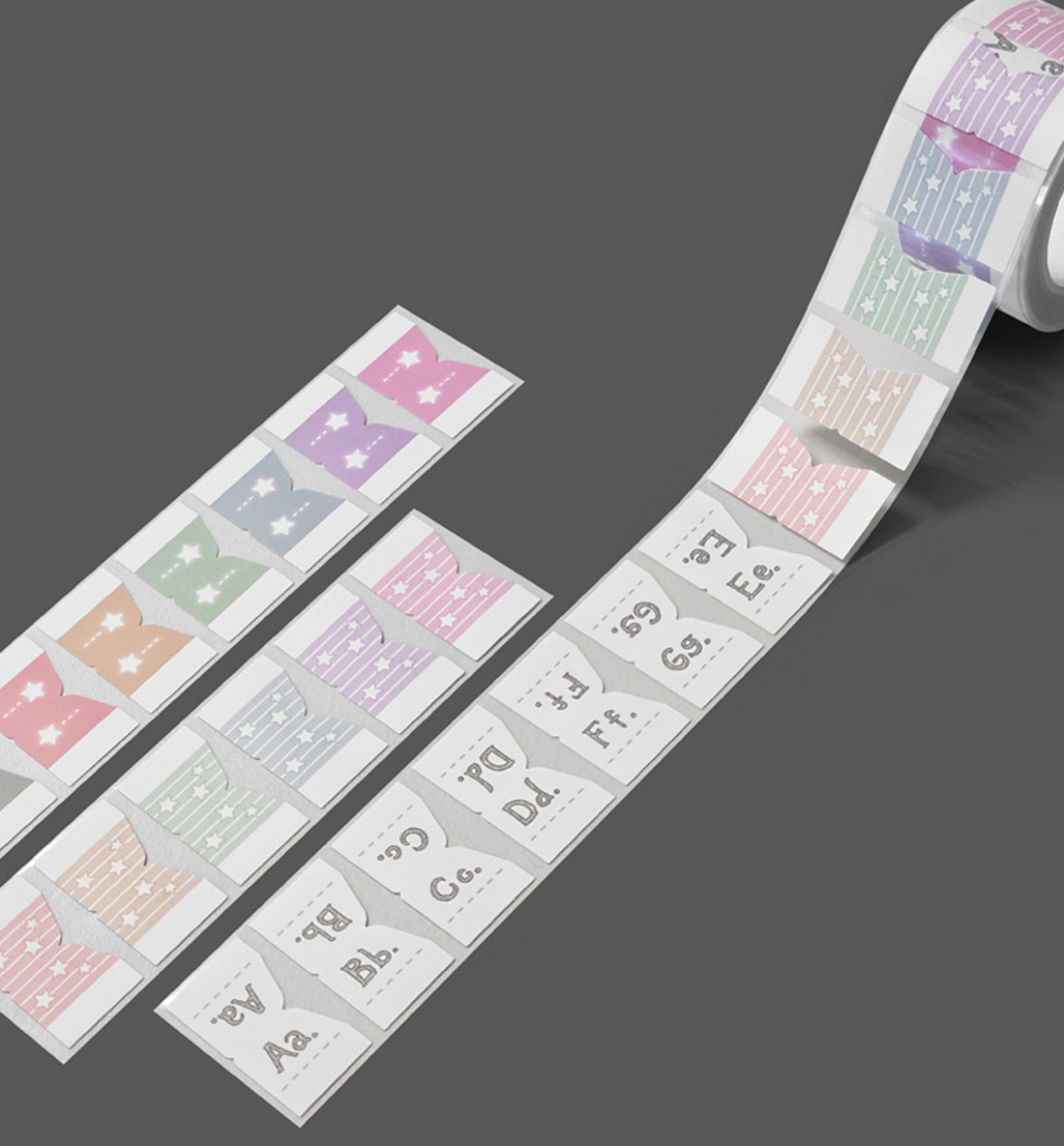 Small Index Kiss Cut Washi Tape