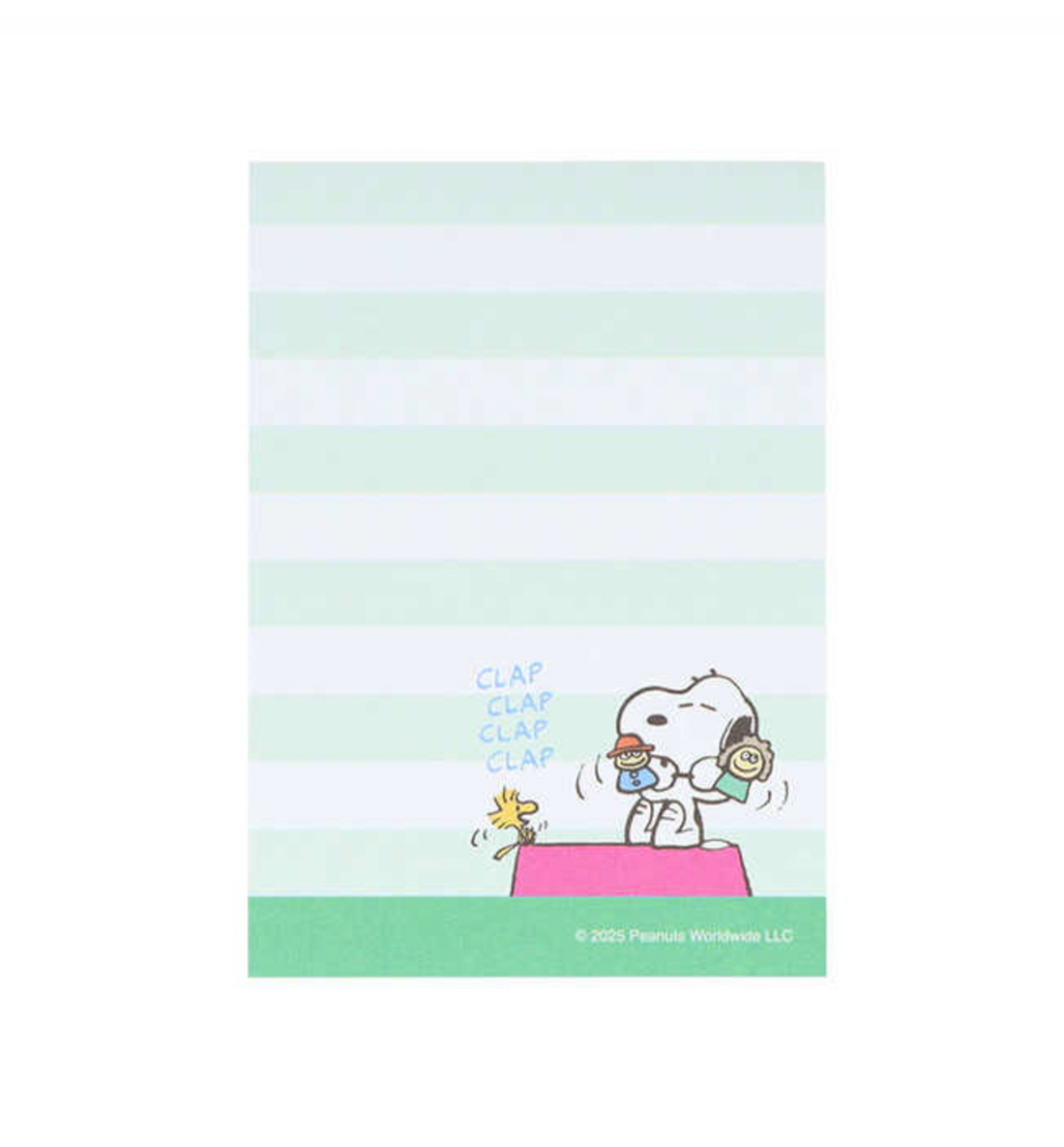 [JAPAN] Peanuts Snoopy Mini Memopad [Clap Clap...]