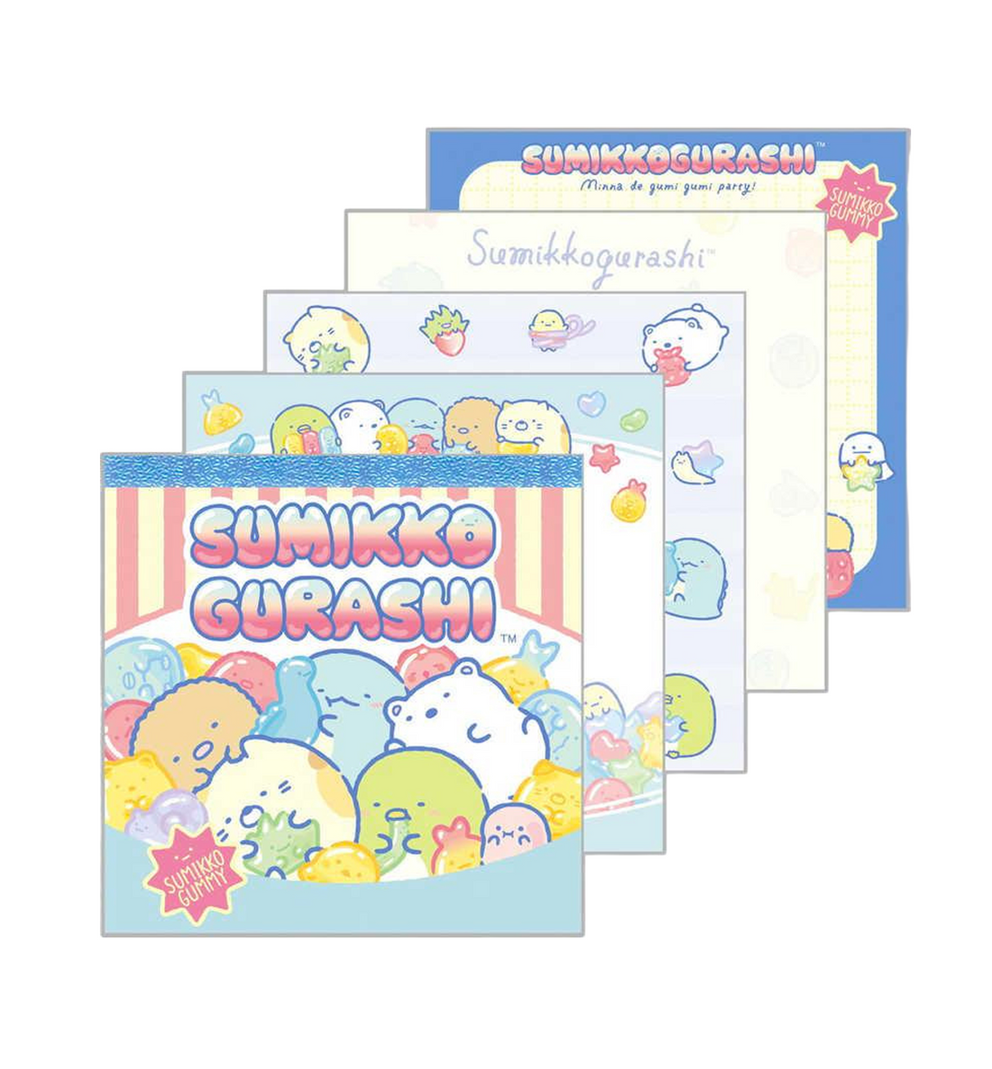 Sumikko Gurashi Gummy Bears Memopad