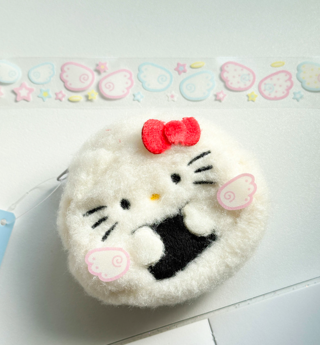 Angel Wing Glitter Kiss Cut Washi Tape