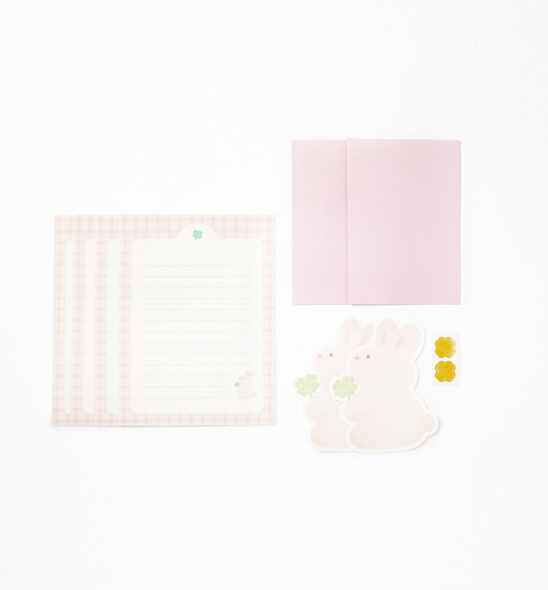 Clover Rabbit Letters & Envelopes
