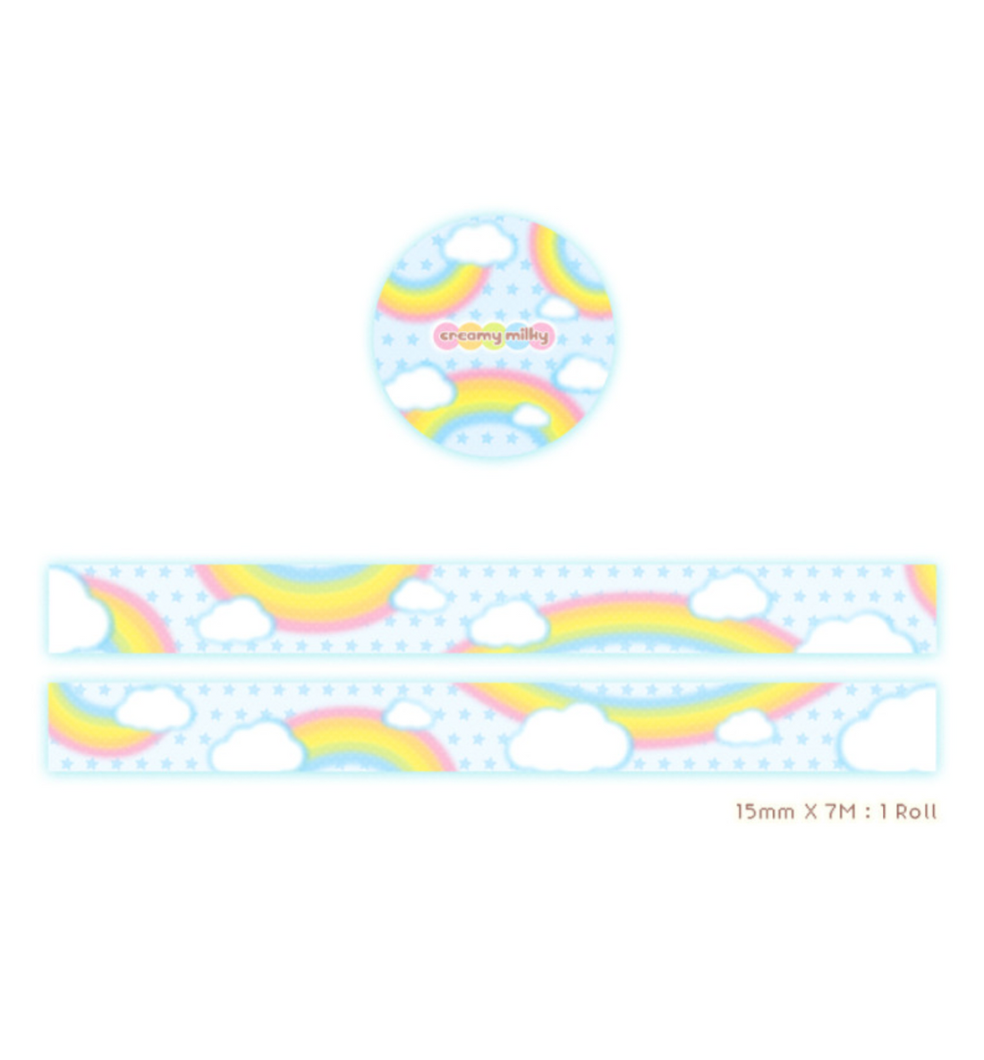 Cloud Rainbow Washi Tape