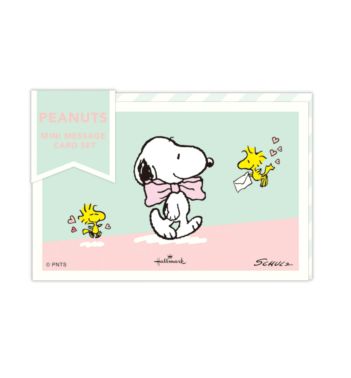Peanuts Snoopy Be Yourself Mini Message Card Set [Mint]