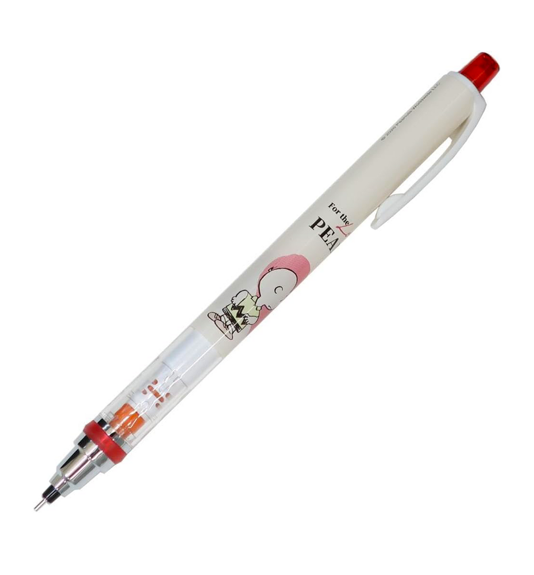 [JAPAN] Peanuts Snoopy Mechanical Pencil Kurutoga 0.5mm [Love]