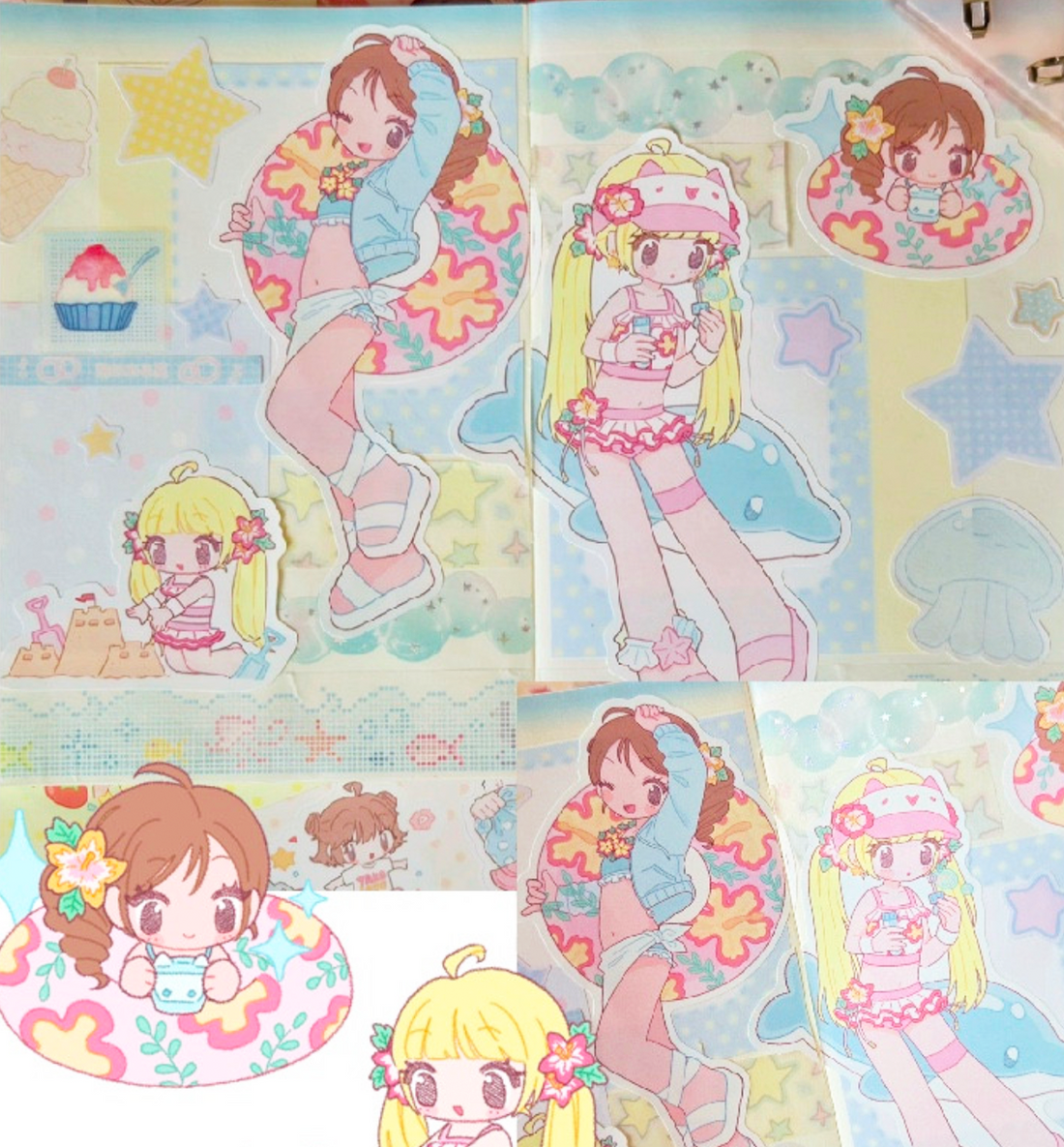 Summer, Sea & Swimsuit Sticker