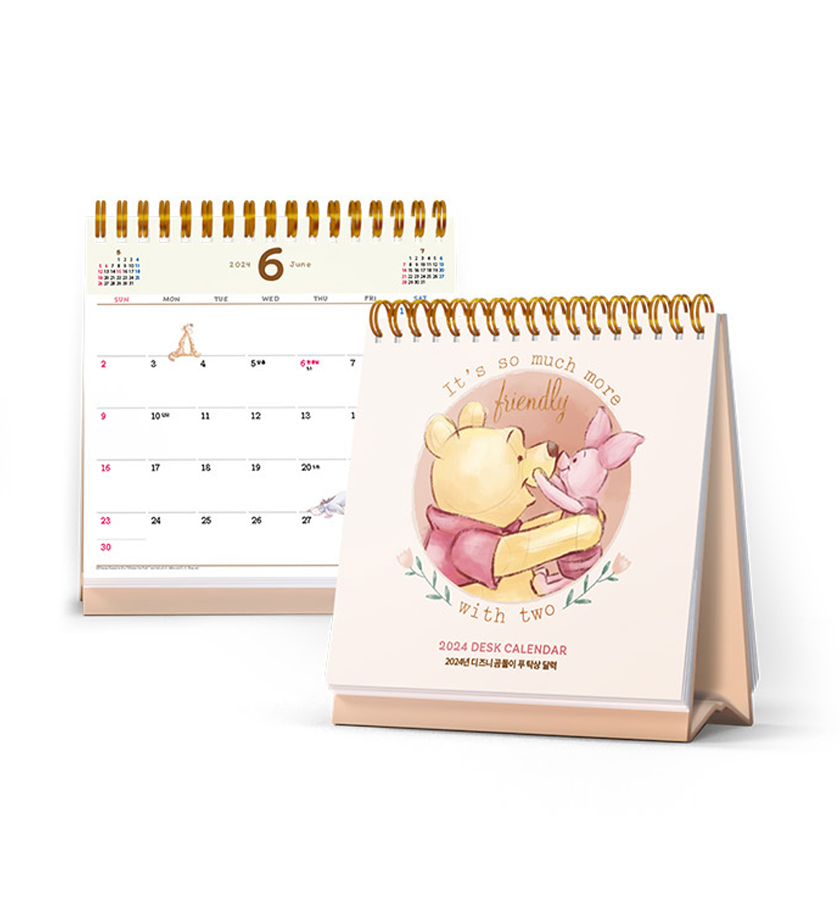 2024 Winnie The Pooh Desk Calendar