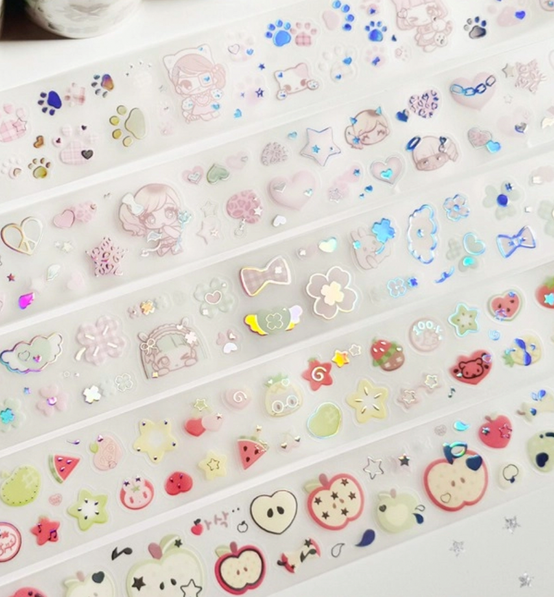 Piece Of Fruit Kiss Cut Washi Tape