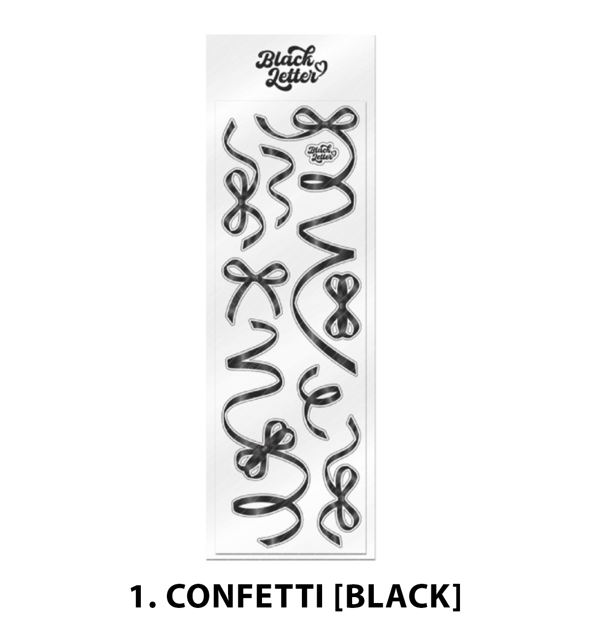 Satin Ribbon Seal Sticker