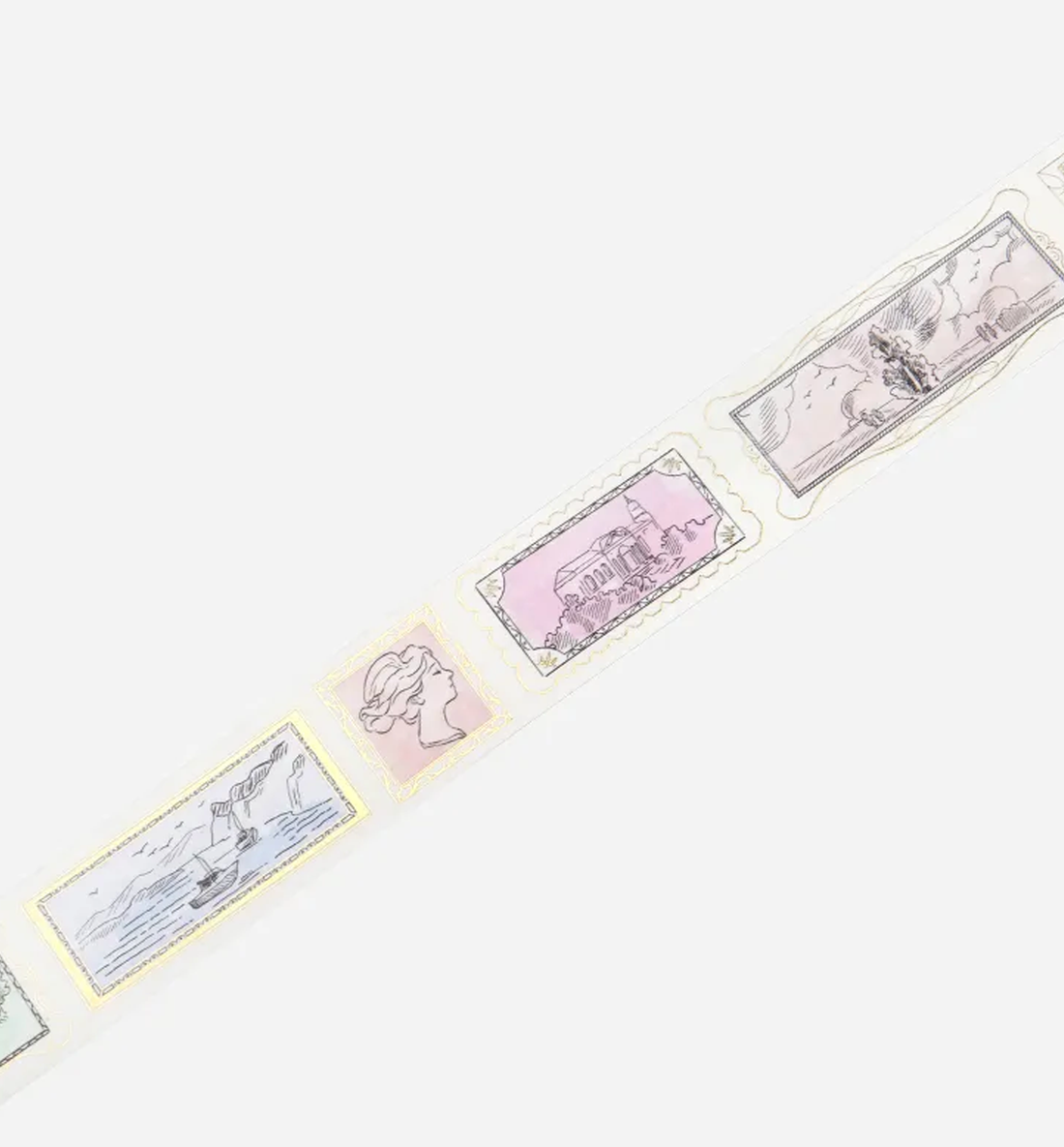 Special Art Tour Sketch Washi Tape [Foil Stamping]