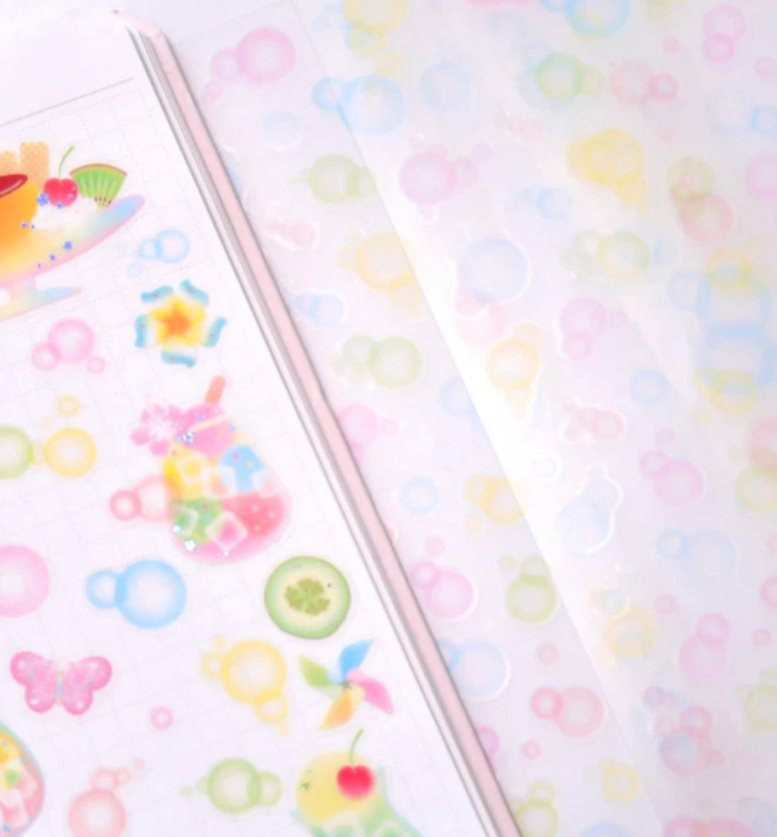 Mermaid Bubbles Seal Sticker