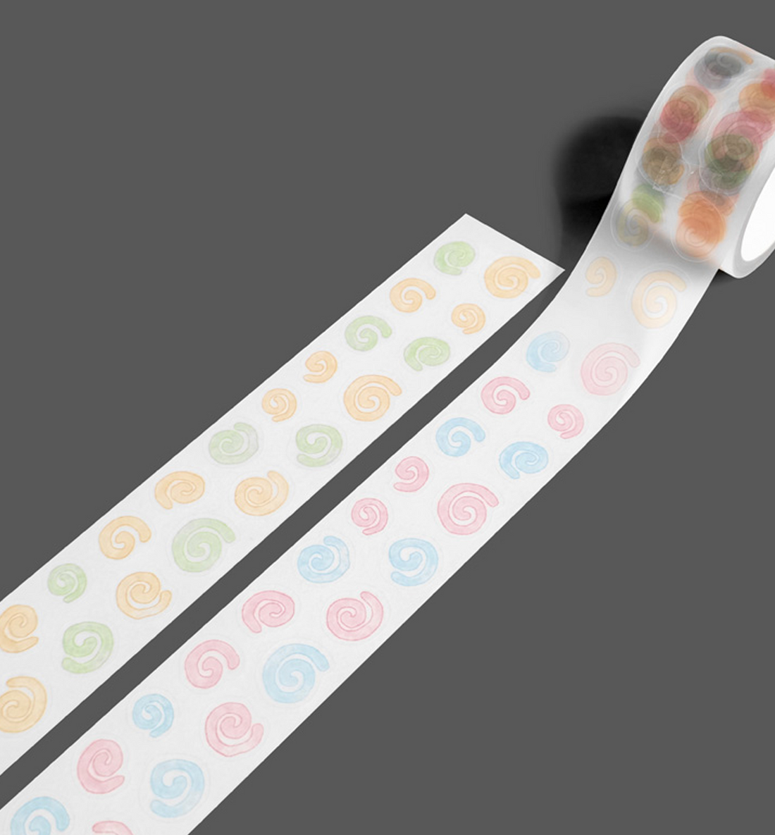 Curly Kiss Cut Washi Tape
