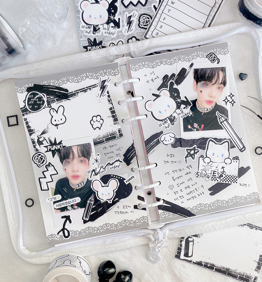 Glen Black Seal Sticker