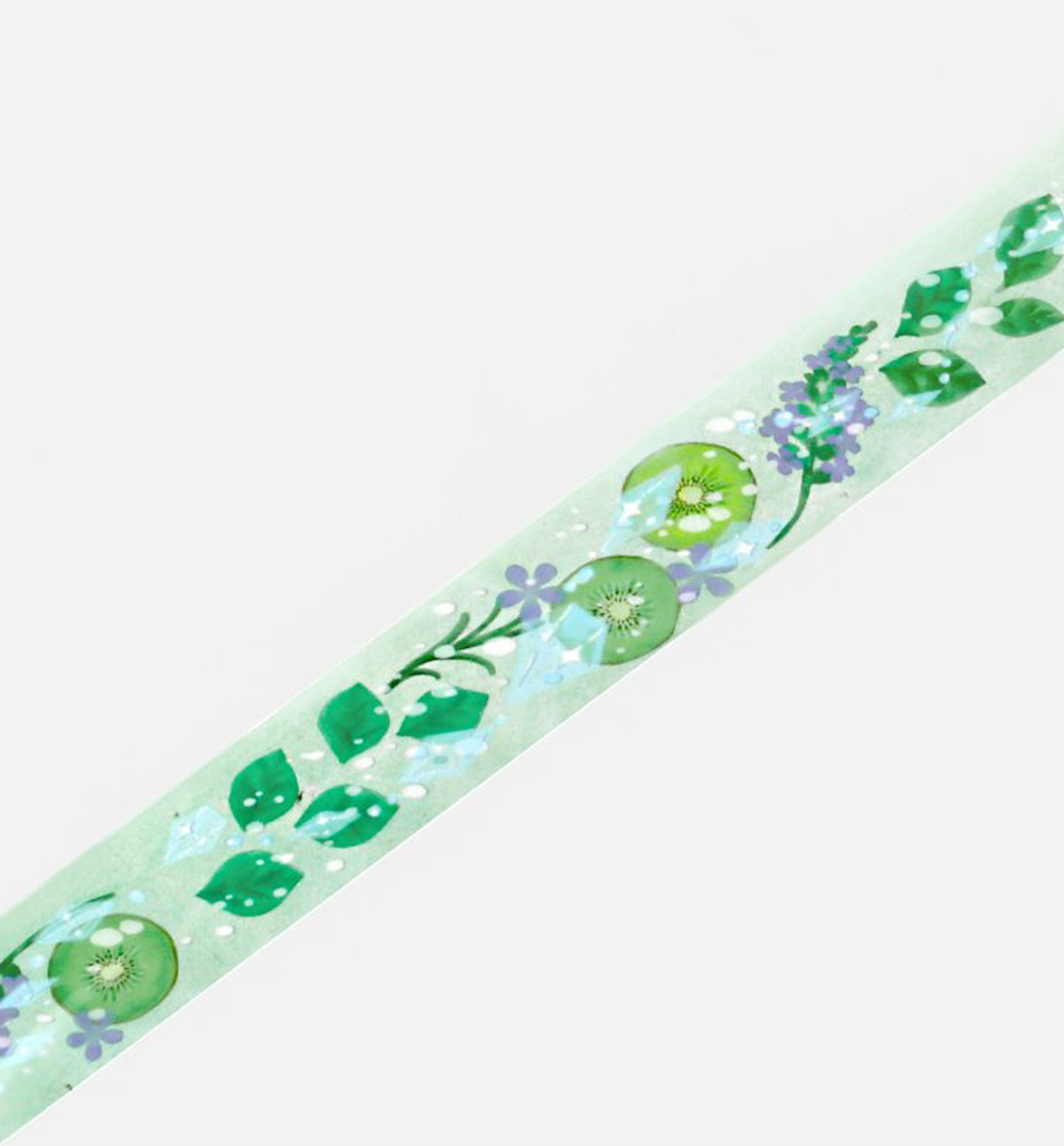 Kiwi Fruit Washi Tape [Clear Tape]