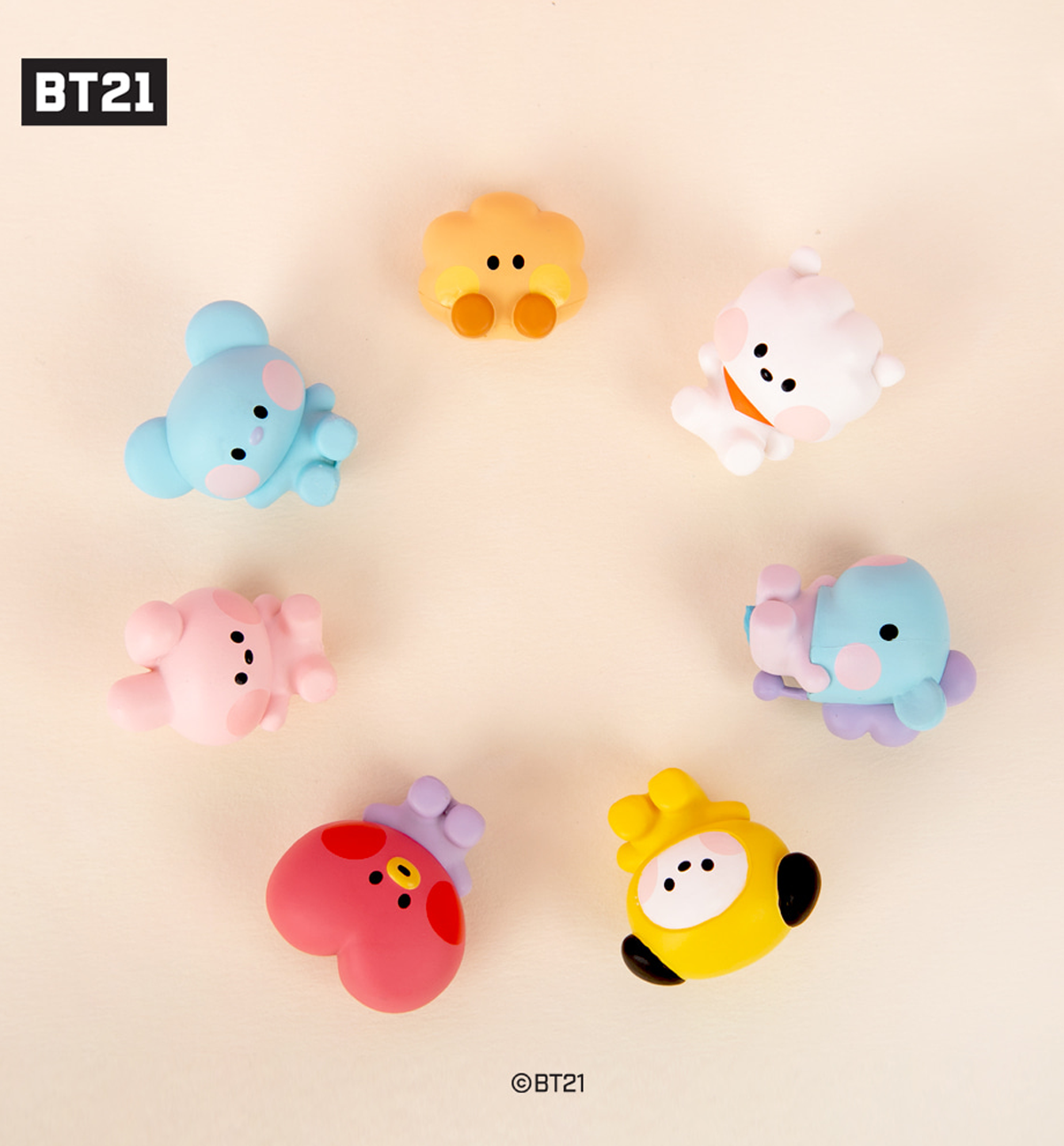 Mini Monitor Figure BT21 Minini Monitor Figure