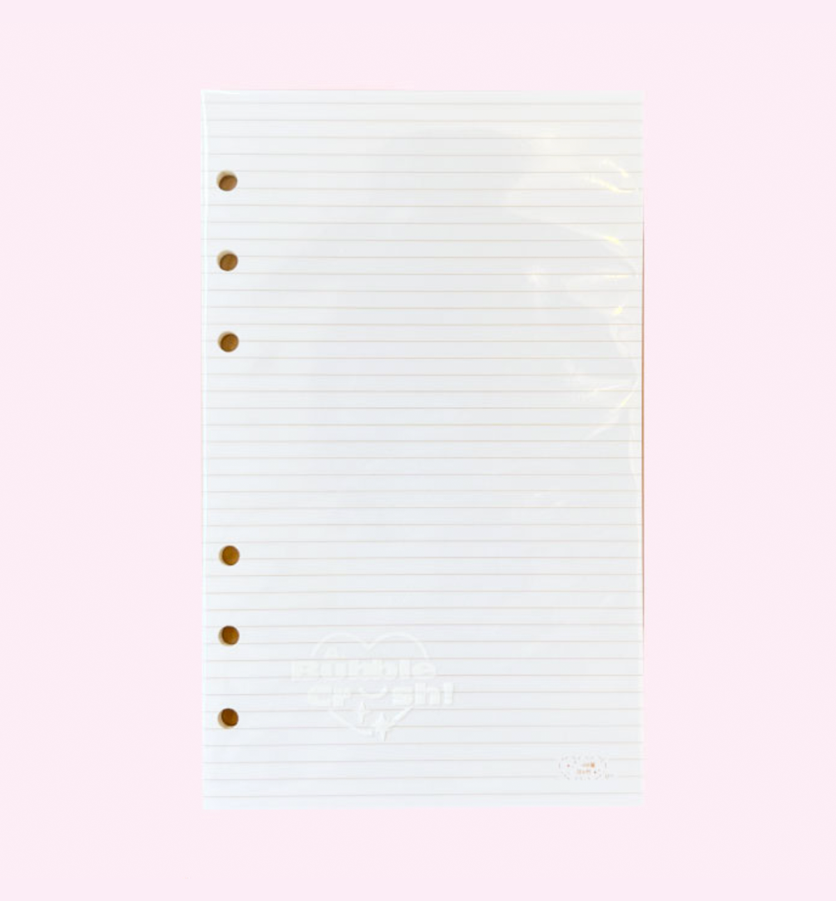 A6 Brown Free Note Paper Refill