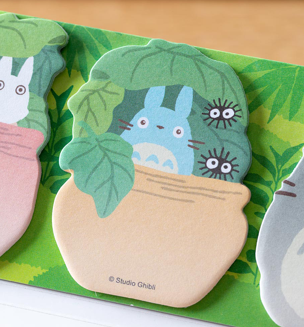 Totoro Sticky Memo Set [3 Die-cut Sticky Patterns]