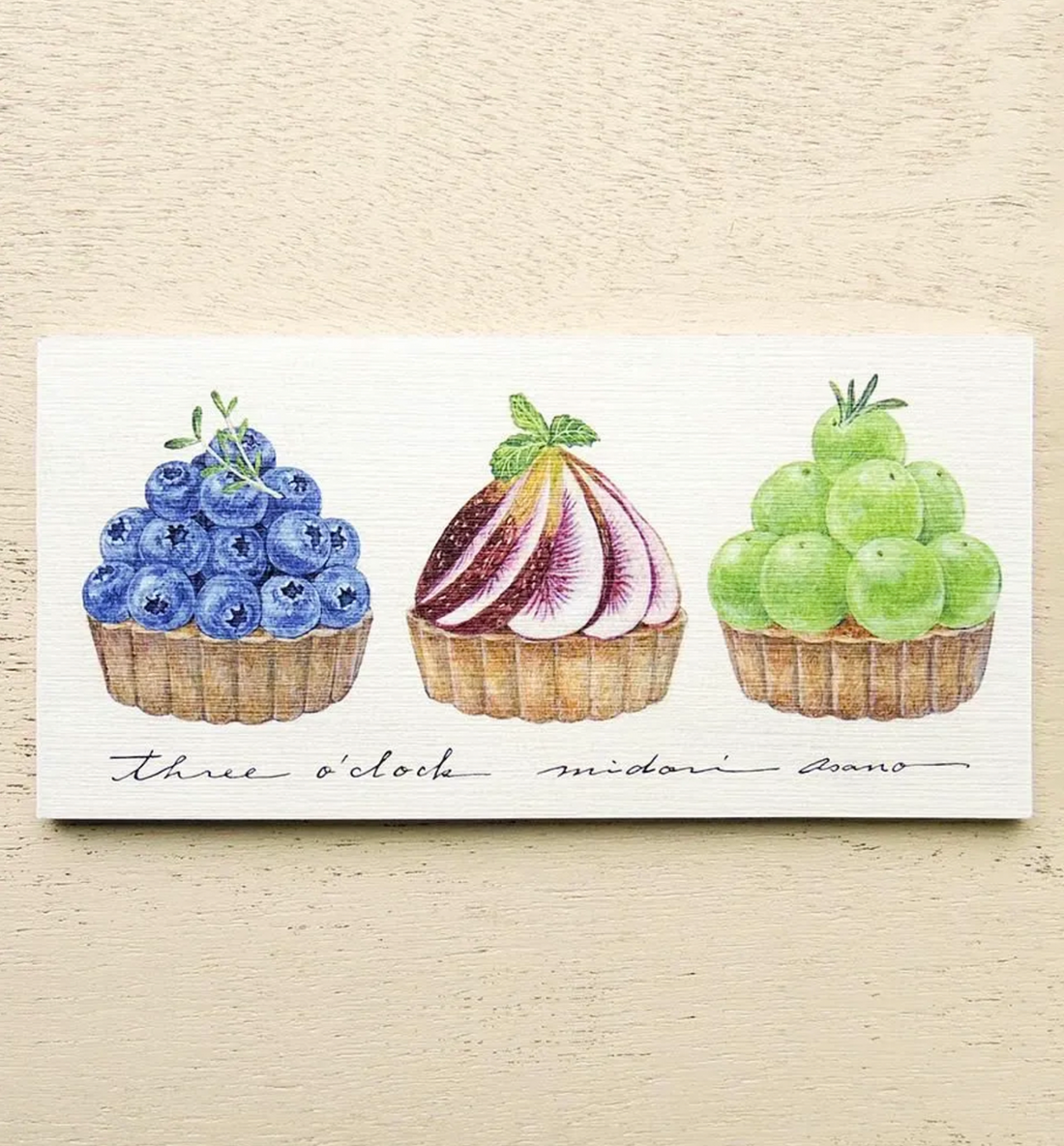 Cozyca x Midori Asano Memopad [Three O’Clock]