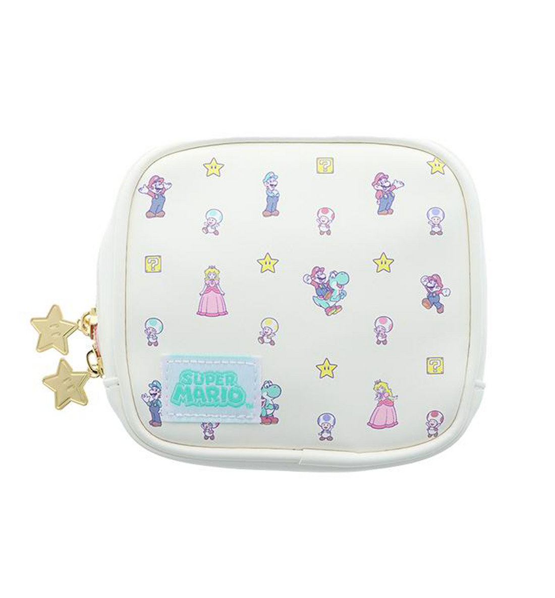 [JAPAN] Super Mario Square Pouch [Beige]