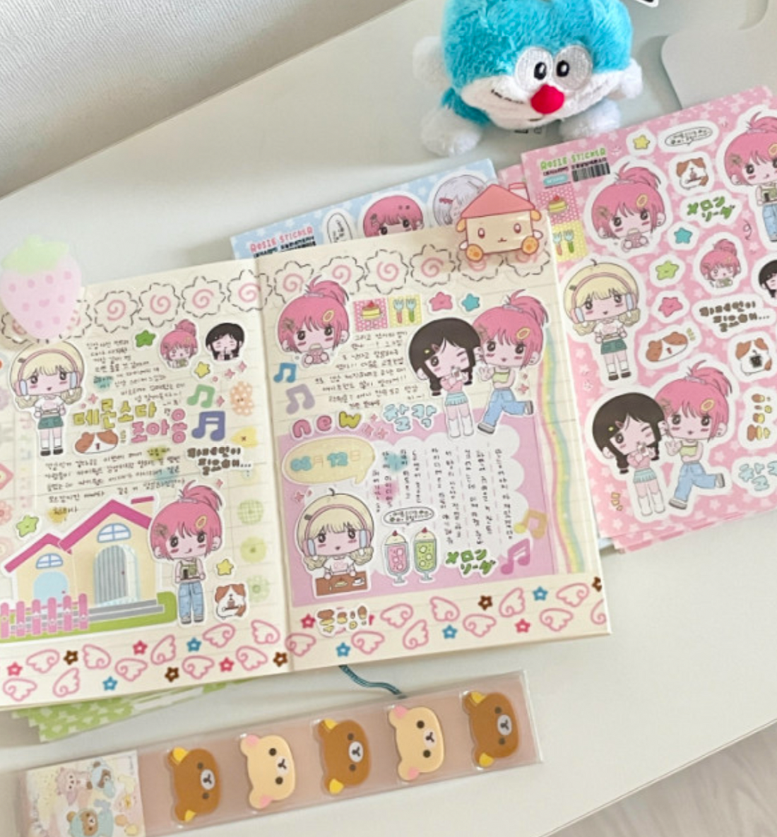 Sweet & Refreshing Melon Soda Seal Sticker