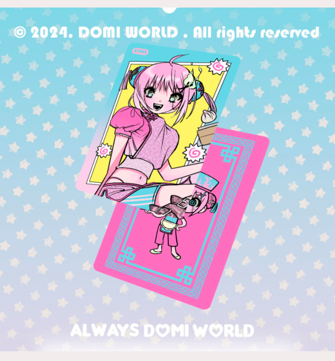 Domi World Dumpling Head Zombie Photocard