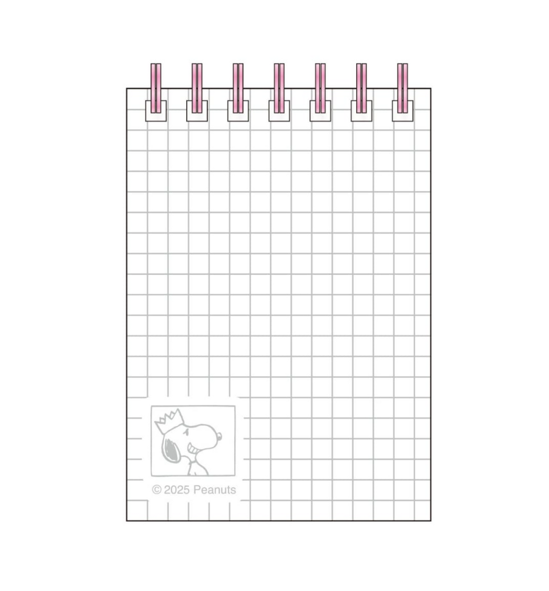 [JAPAN] Peanuts Snoopy Mini Ring Memopad [Celebration]