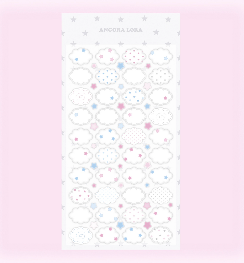 Cloud Star Seal Sticker