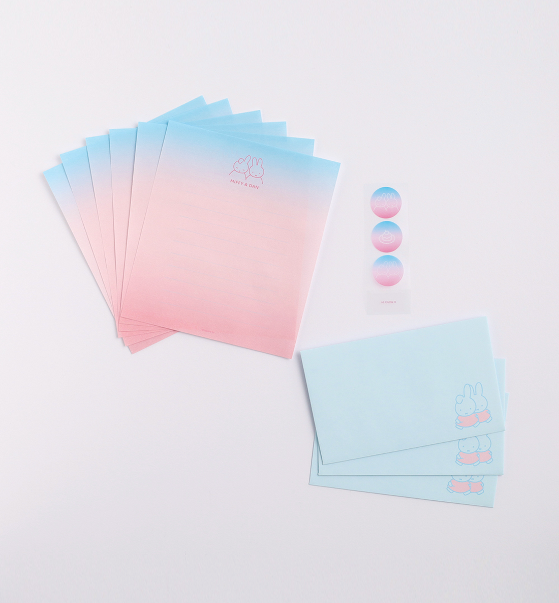 [JAPAN] Miffy Letters & Envelopes Set [Miffy & Dan]