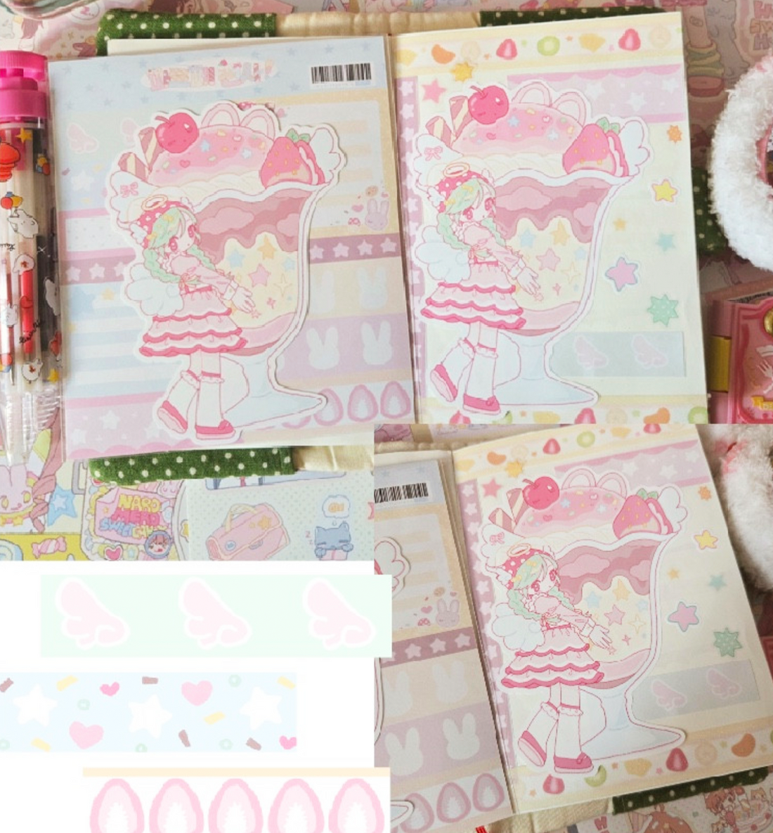 Parfait Angel Sticker