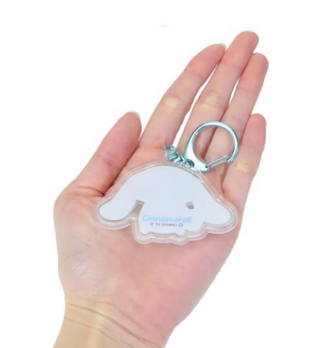 [JAPAN] Sanrio Plump 3D Keyring [Cinnamoroll]