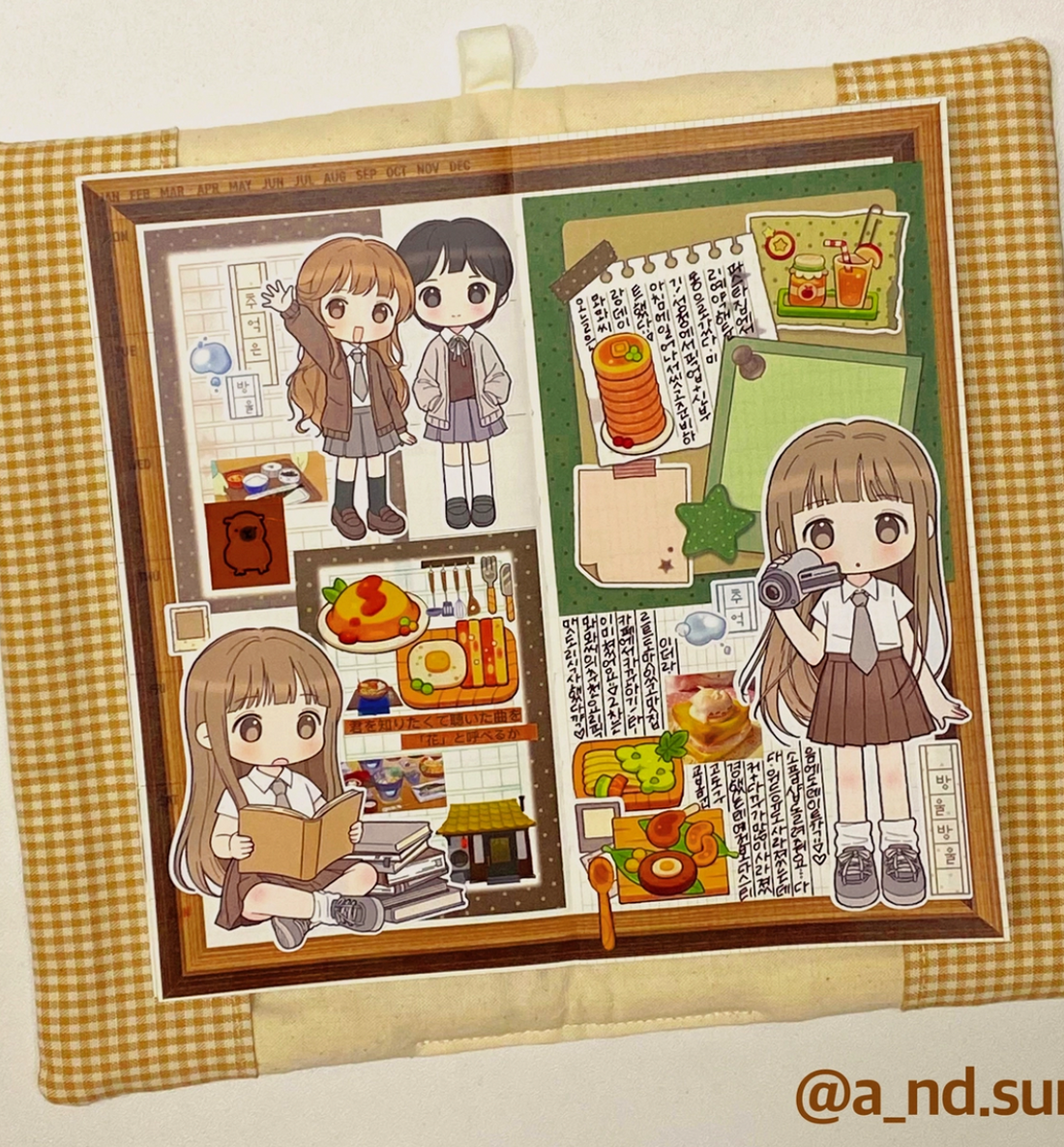 Marsh Land Memories, Like Little Drops Seal Sticker