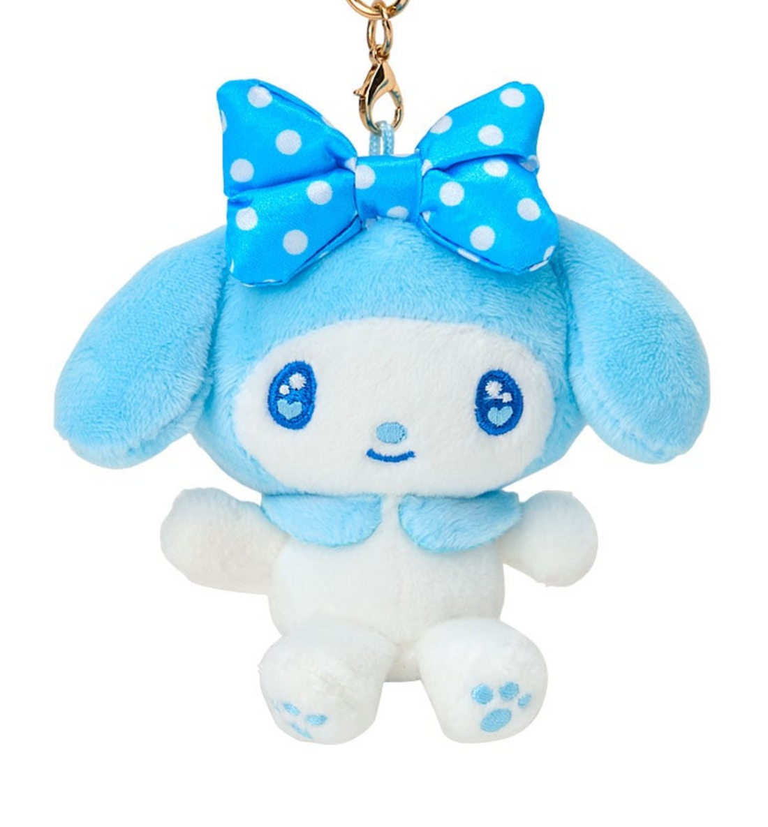 [JAPAN] Sanrio Character My Melody Mascot Keyring [Blue]