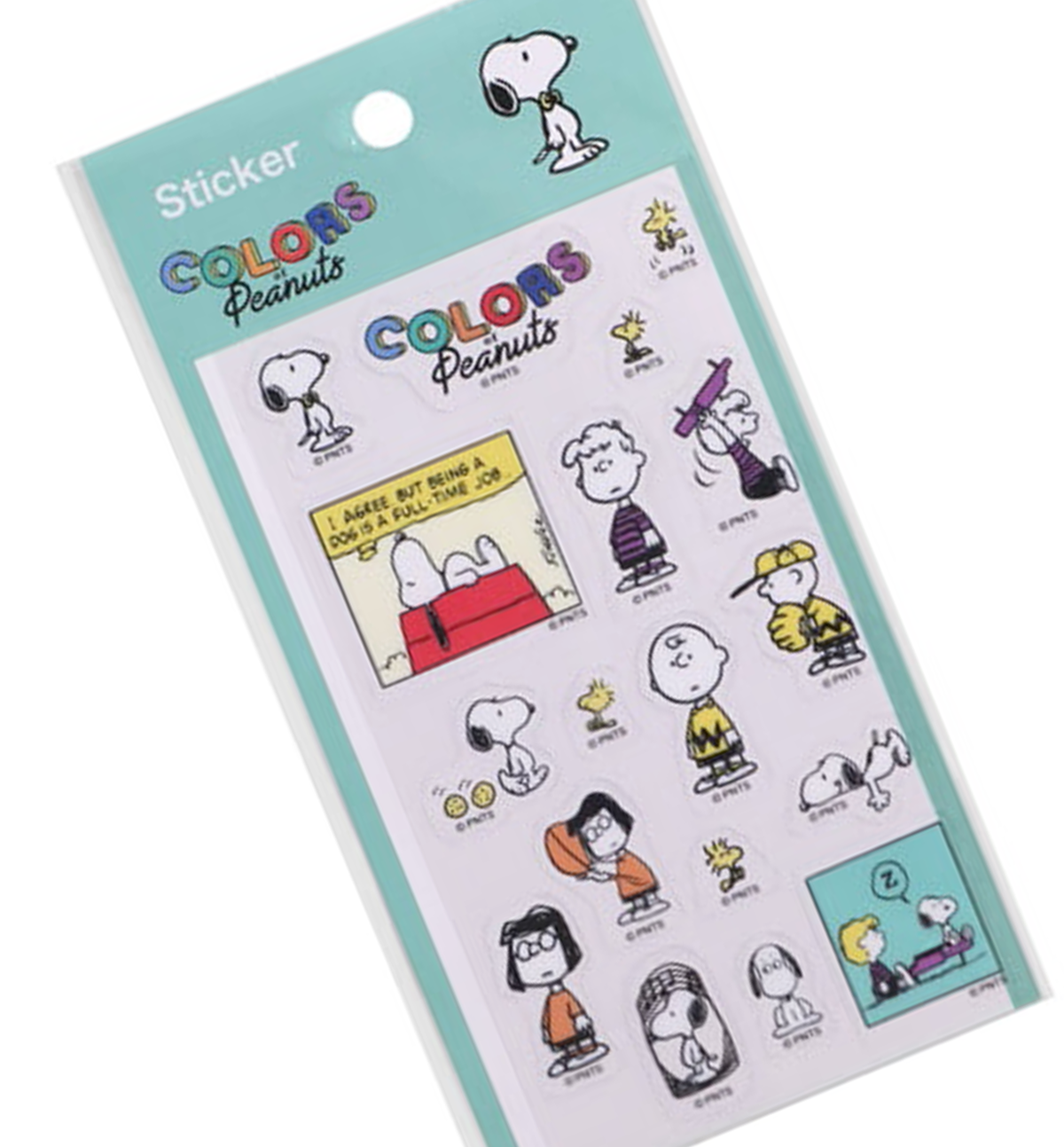 Peanuts Snoopy Take Care Sticker [Mint]