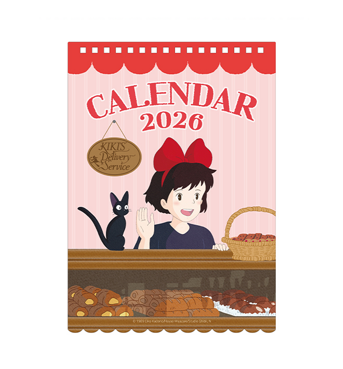 2026 Studio Ghibli Desk Calendar [Kiki's Delivery Service]