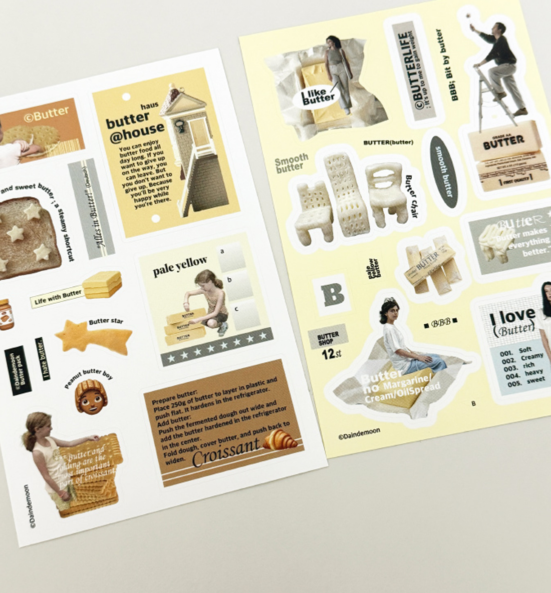 Scrap Sticker Butter Pack