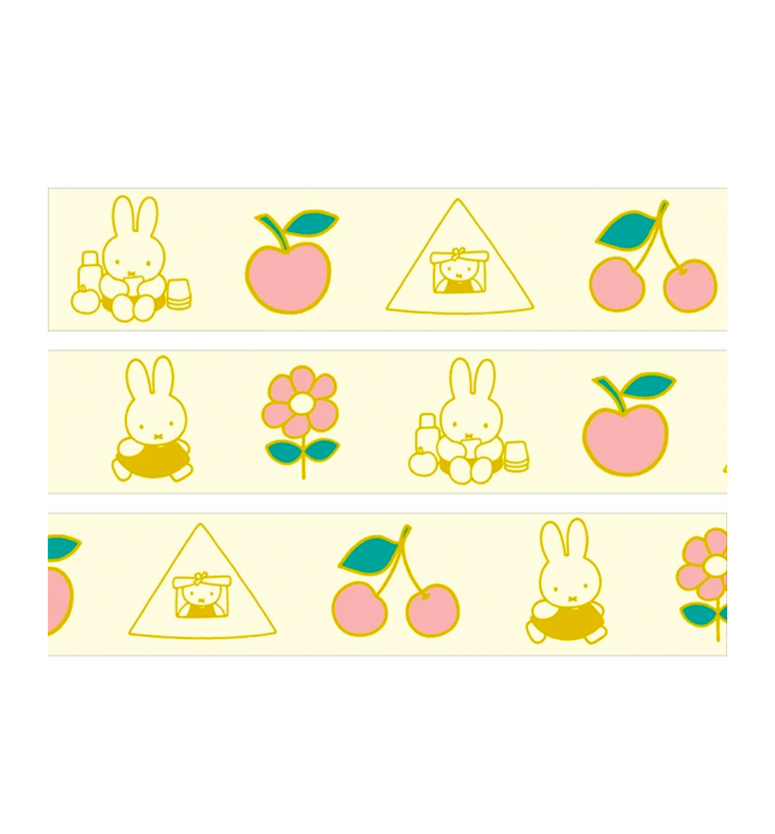 Miffy Gold Foil Washi Tape [Picnic]