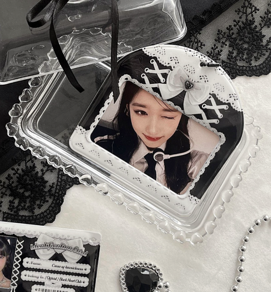 Black Lace Photocard Holder [Black Heart Club]