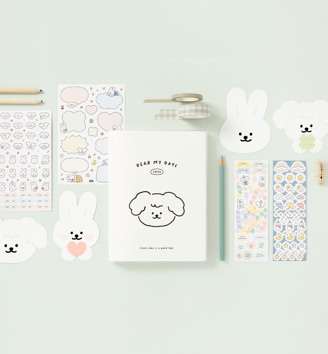 2026 Weekly Dear My Days Planner [Ivory]
