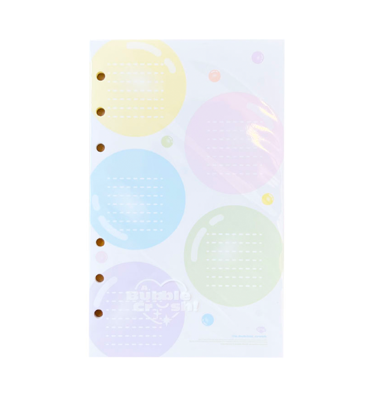 A6 Bubble Candy Paper Refill
