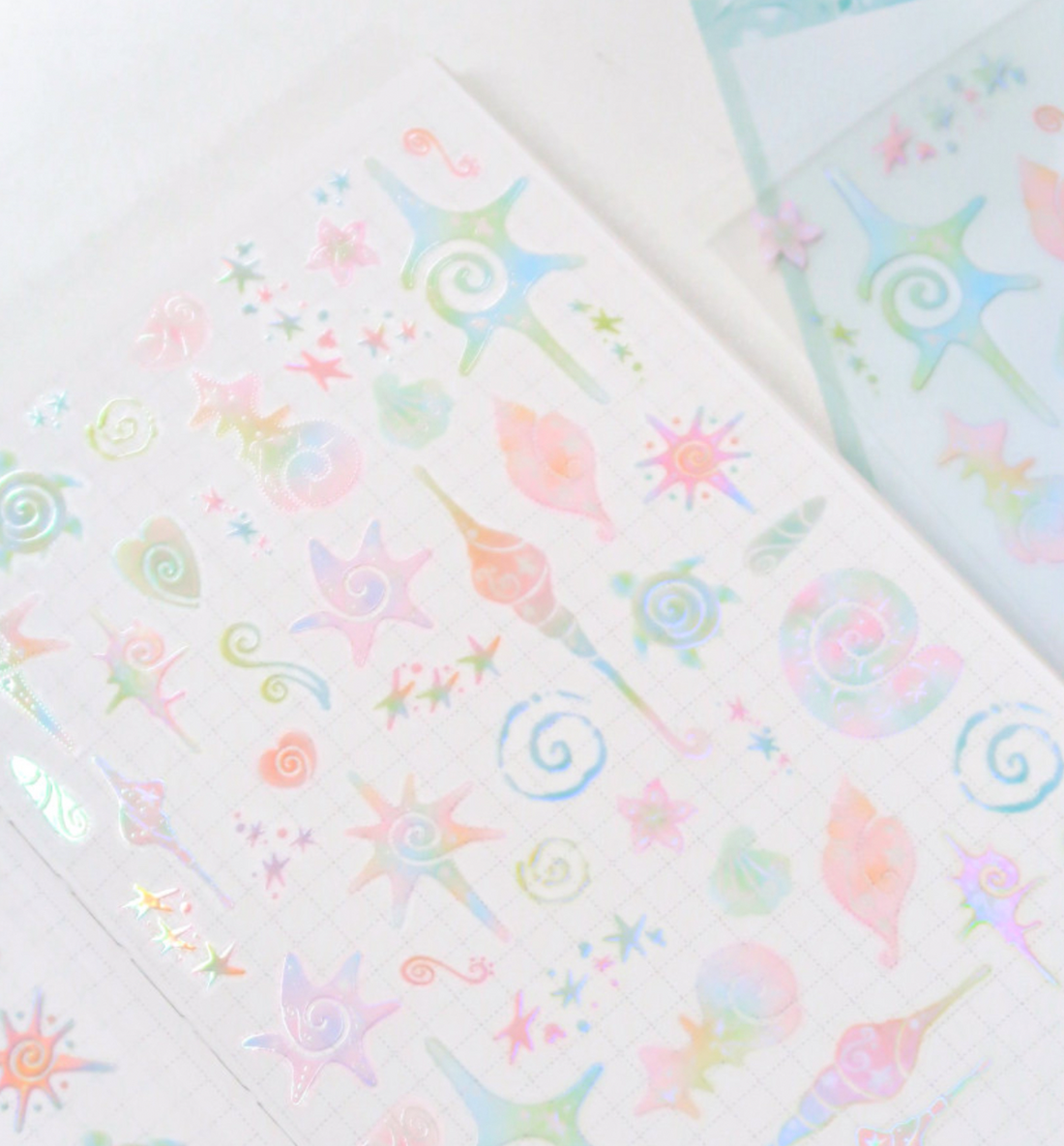 Coral Glow Sticker