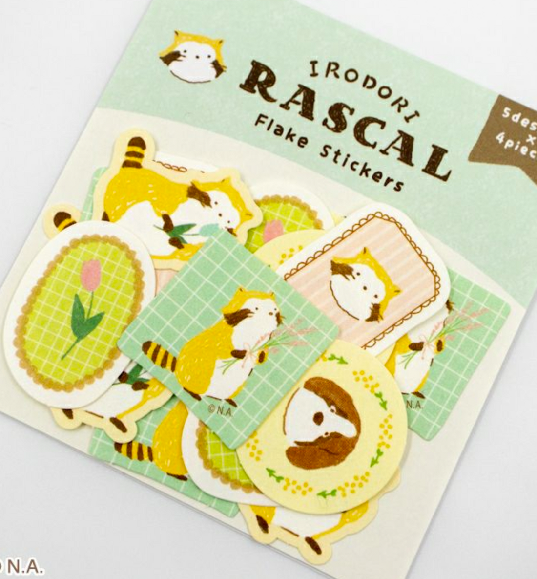 Furukawashiko Rascal Flake Sticker [Flower]