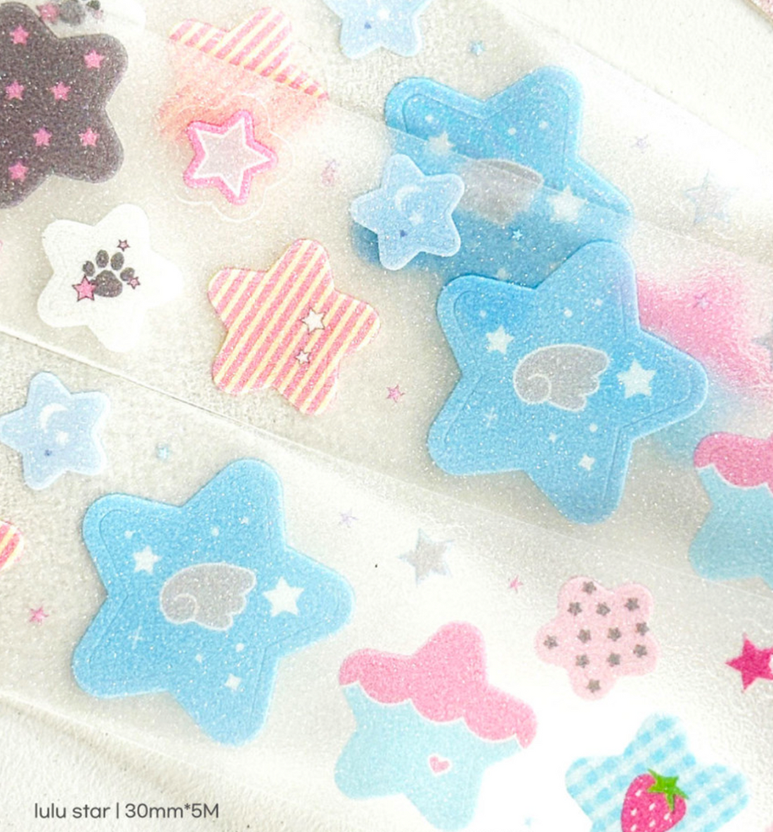 Lulu Star Kiss Cut Washi Tape