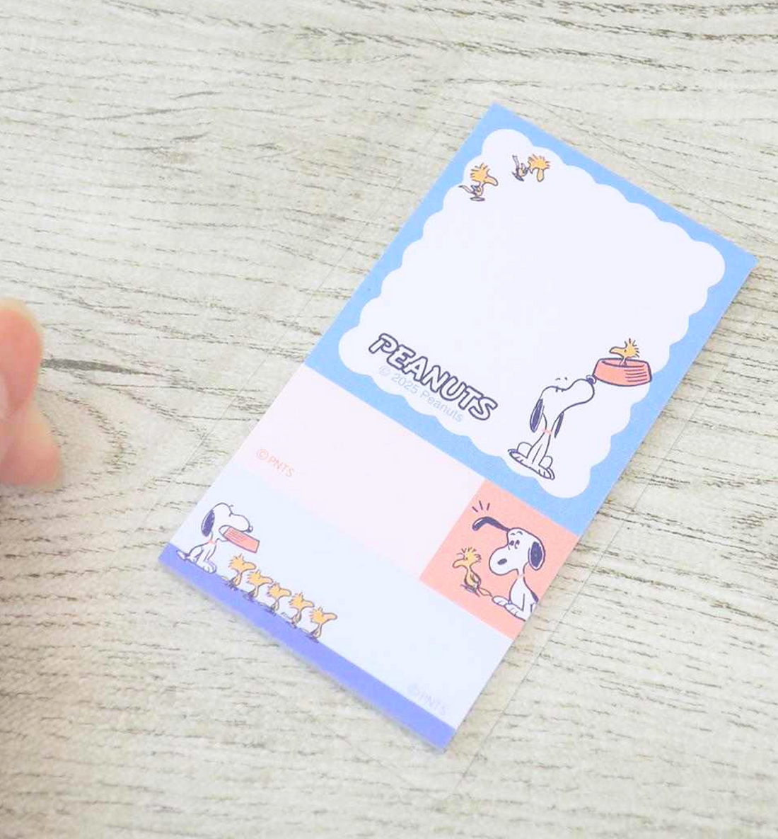 [JAPAN] Peanuts Snoopy Have A Nice Day Sticky Note [Snoopy & Woodstock]
