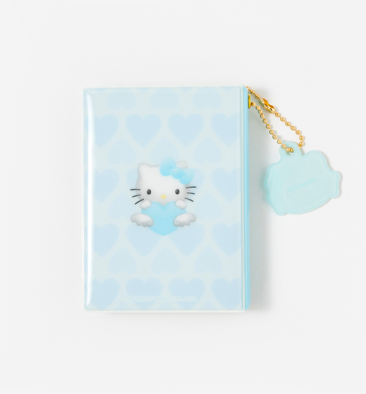 Hello Kitty Collect Book + Keyring [3D Retro Angel Blue]