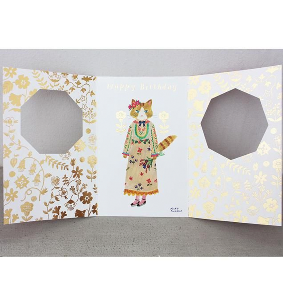 Cozyca x Aiko Fukawa Birthday Card [Botanical Garden]